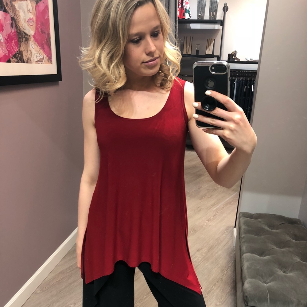 Sleeveless Mimic Top
